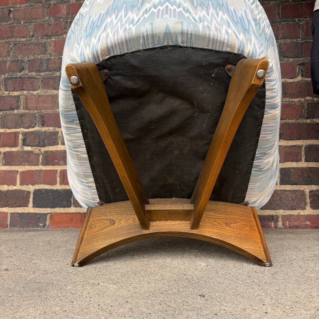 Pearsall Style High Back Chair