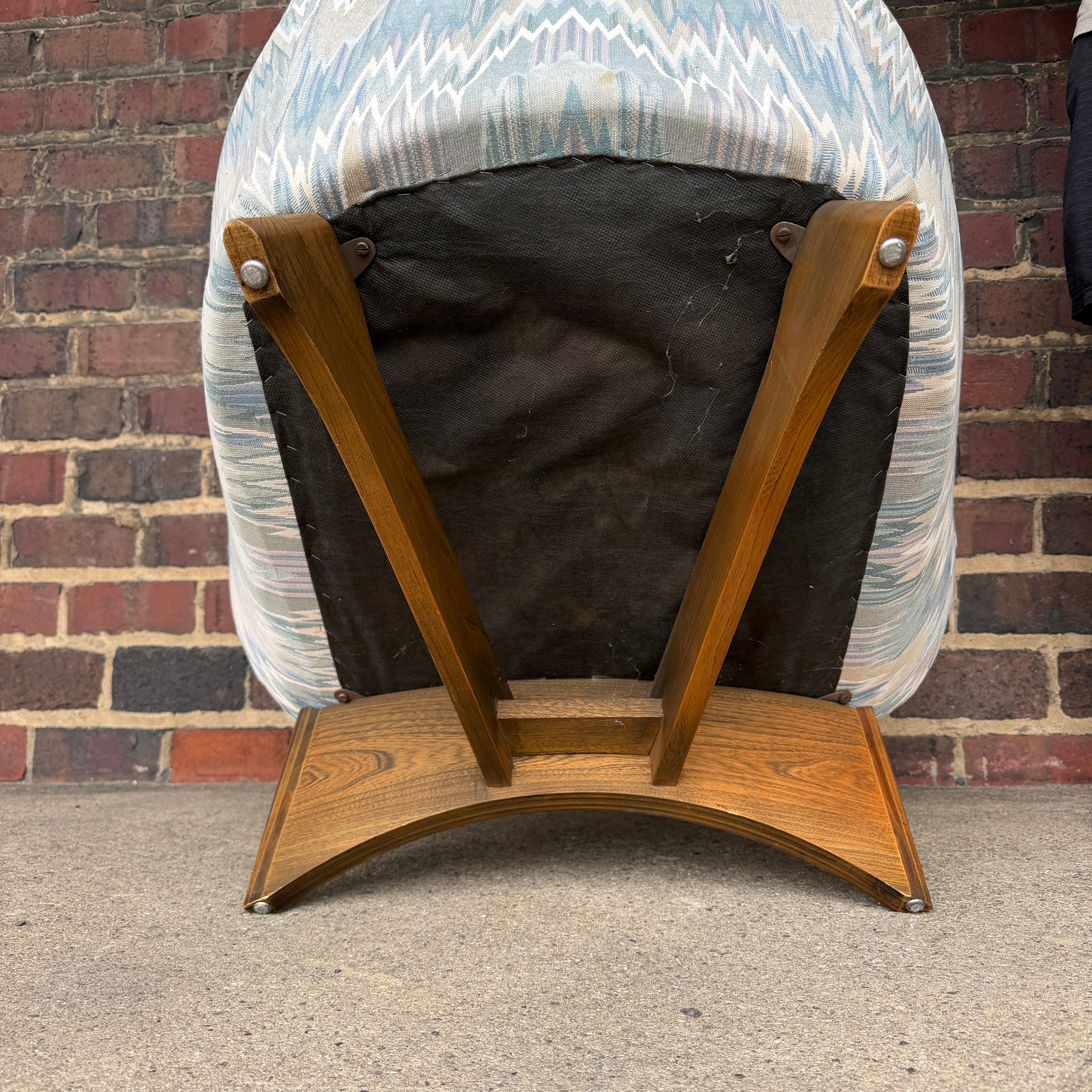 Pearsall Style High Back Chair