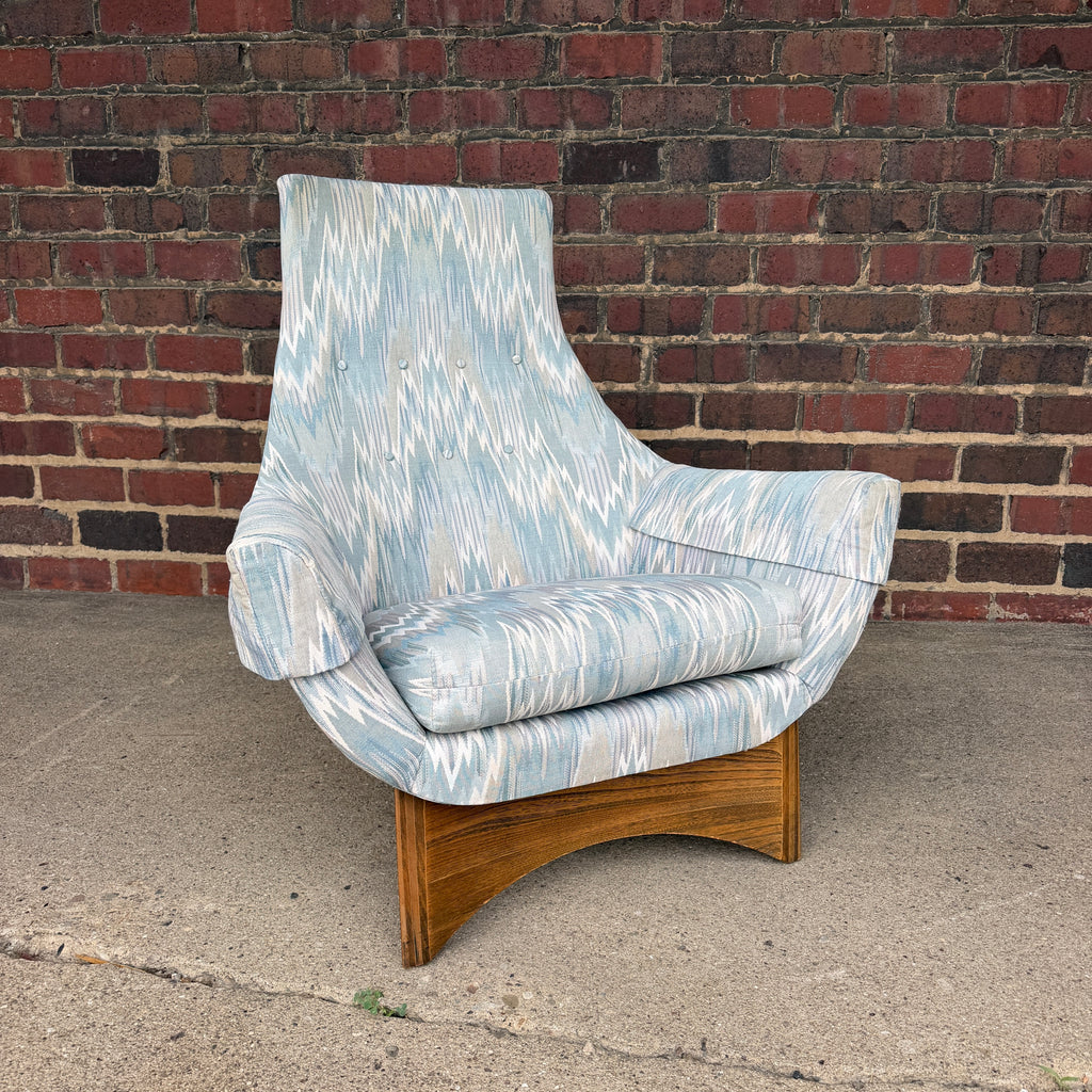 Pearsall Style High Back Chair