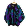1980’s Jewel Tone Knit Coat