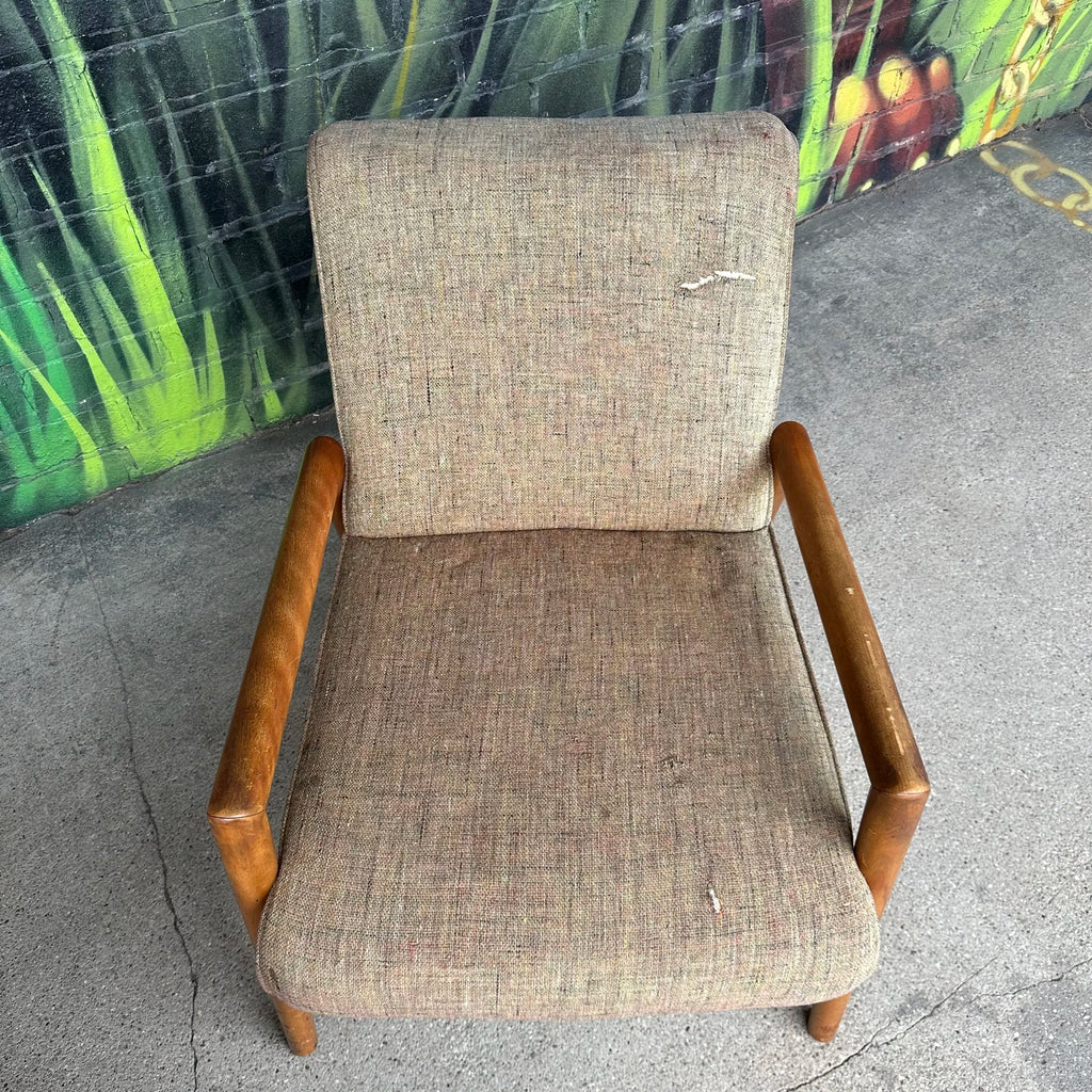 Pair of Vintage Mid-Century Leslie Diamond for Conant Ball Lounge Chairs