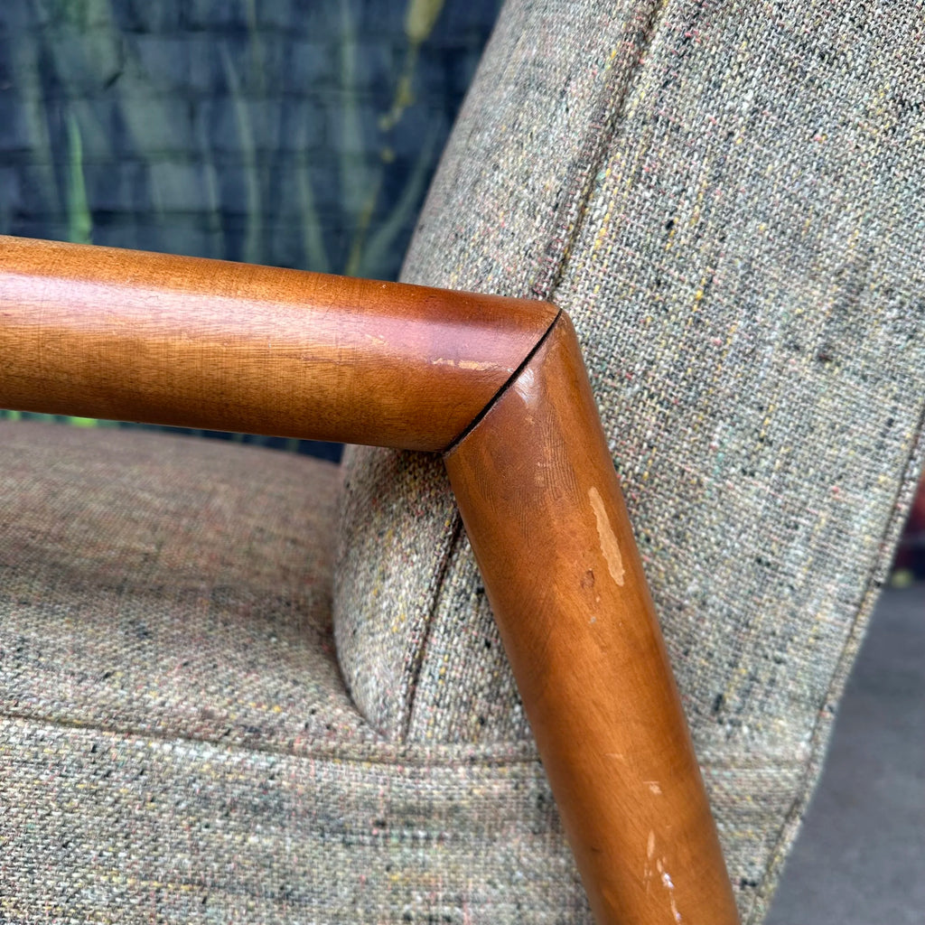 Pair of Vintage Mid-Century Leslie Diamond for Conant Ball Lounge Chairs