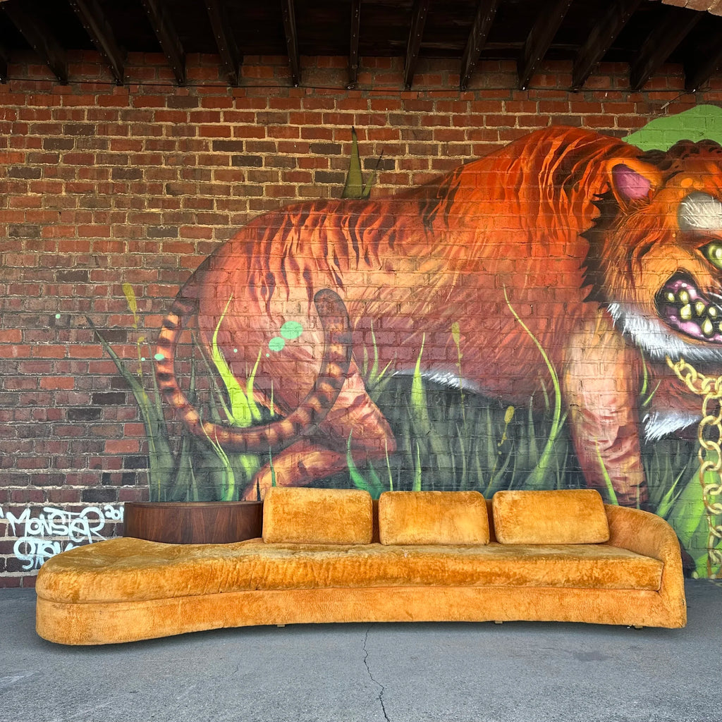 Adrian Pearsall Cloud Sofa Midcentury Modern With Planter