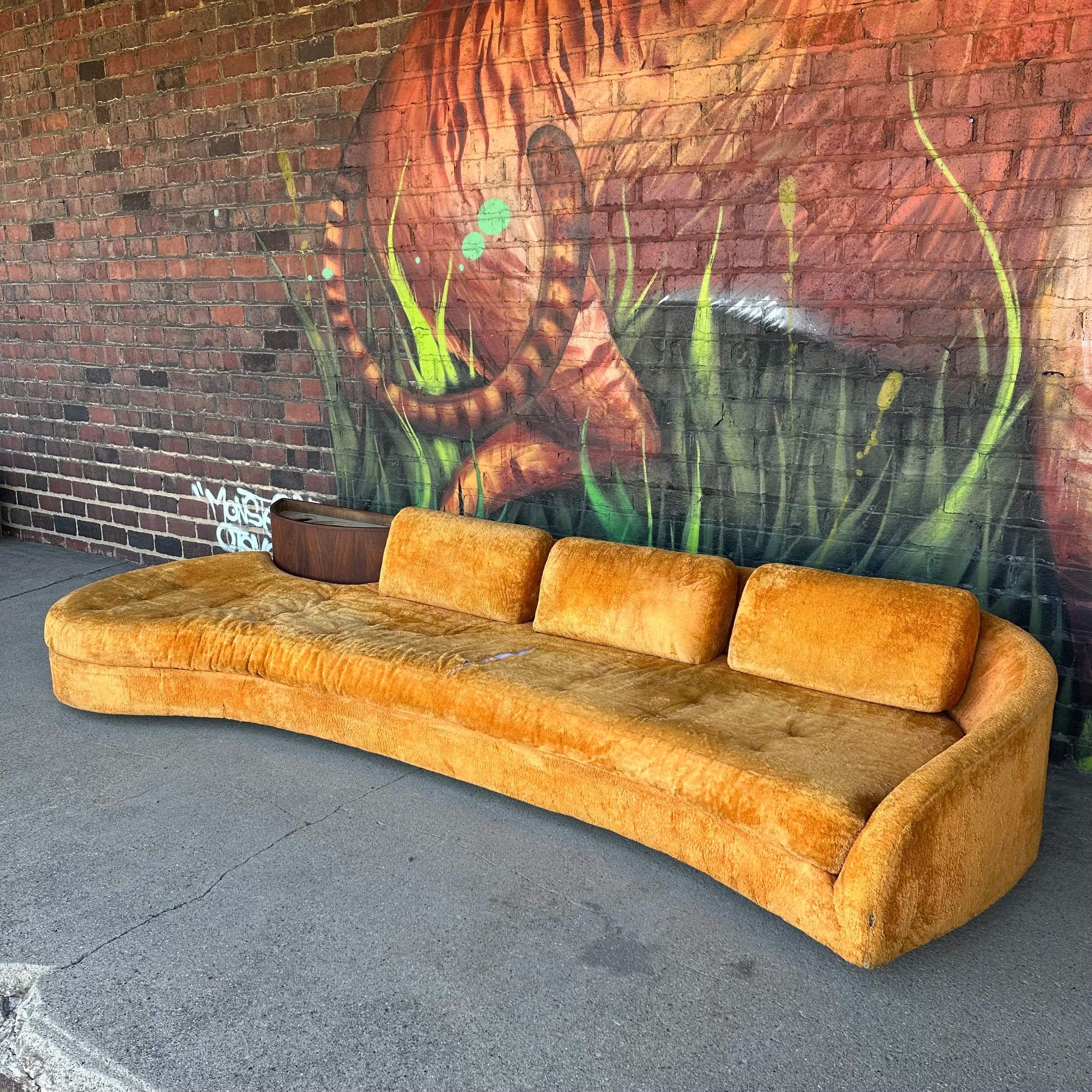 Adrian Pearsall Cloud Sofa Midcentury Modern With Planter