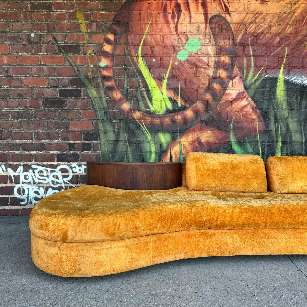 Adrian Pearsall Cloud Sofa Midcentury Modern With Planter