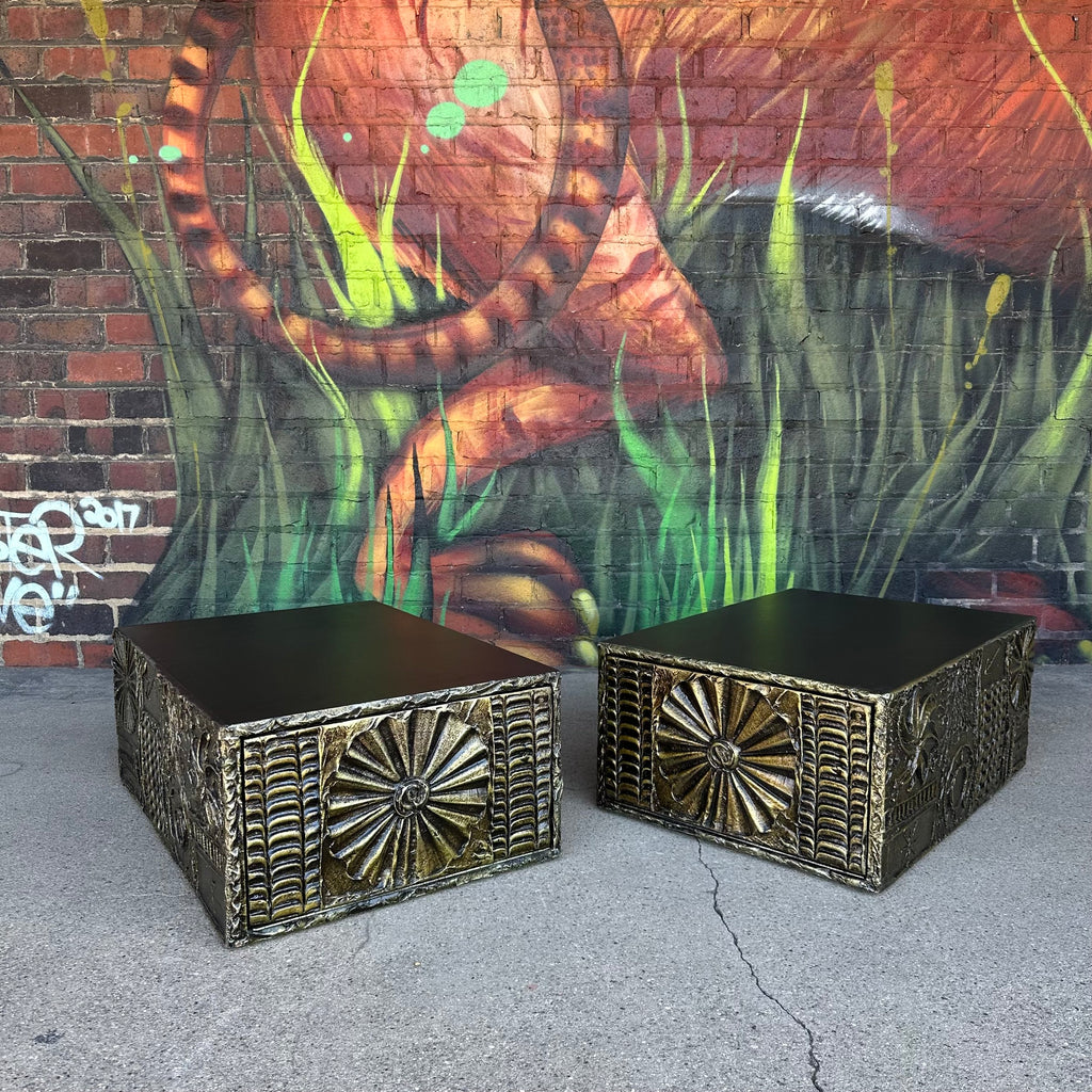 Pair of Adrian Pearsall Goop Coffee Tables
