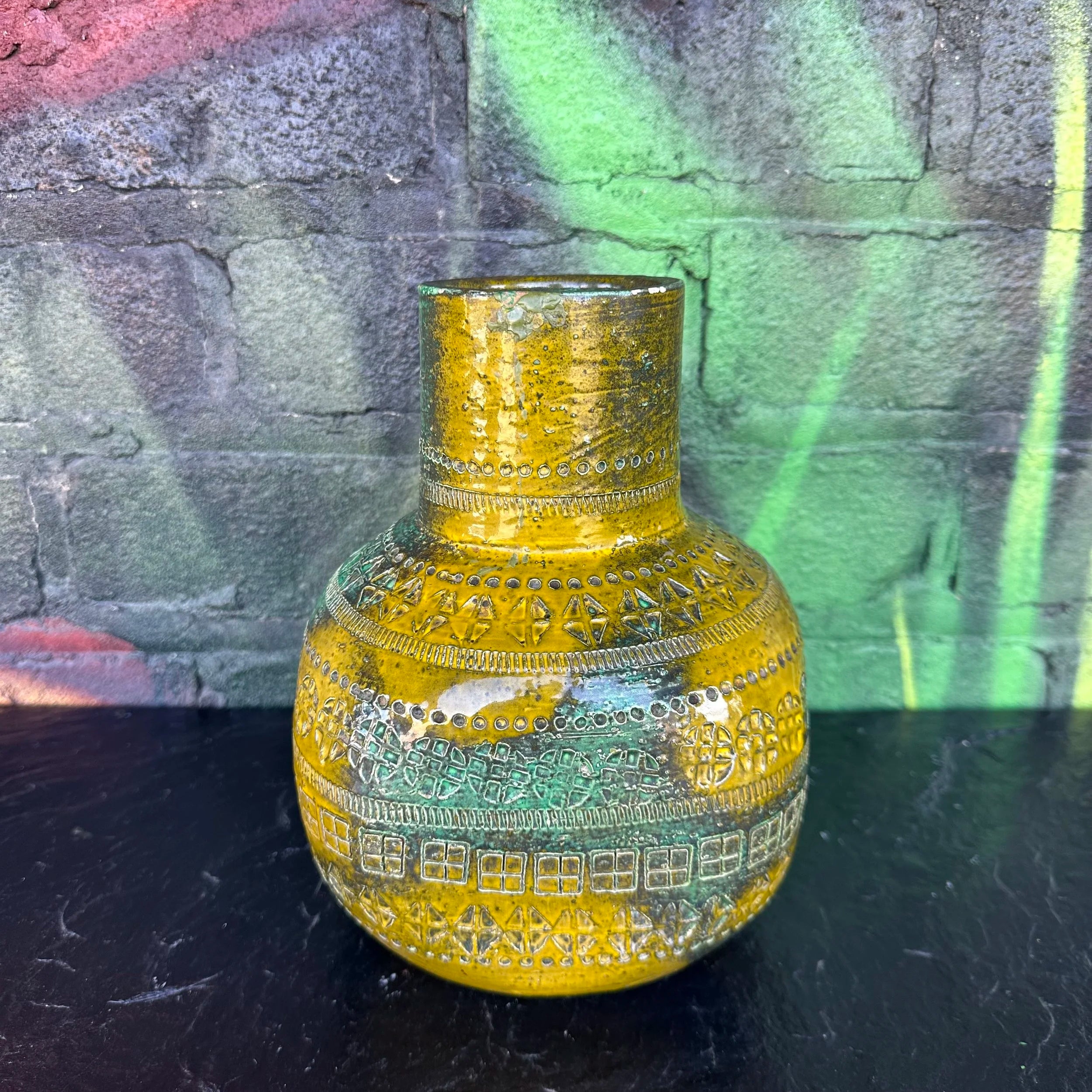 Mid 20th Century Raymor Bitossi Ceramic Midcentury Modern Vase