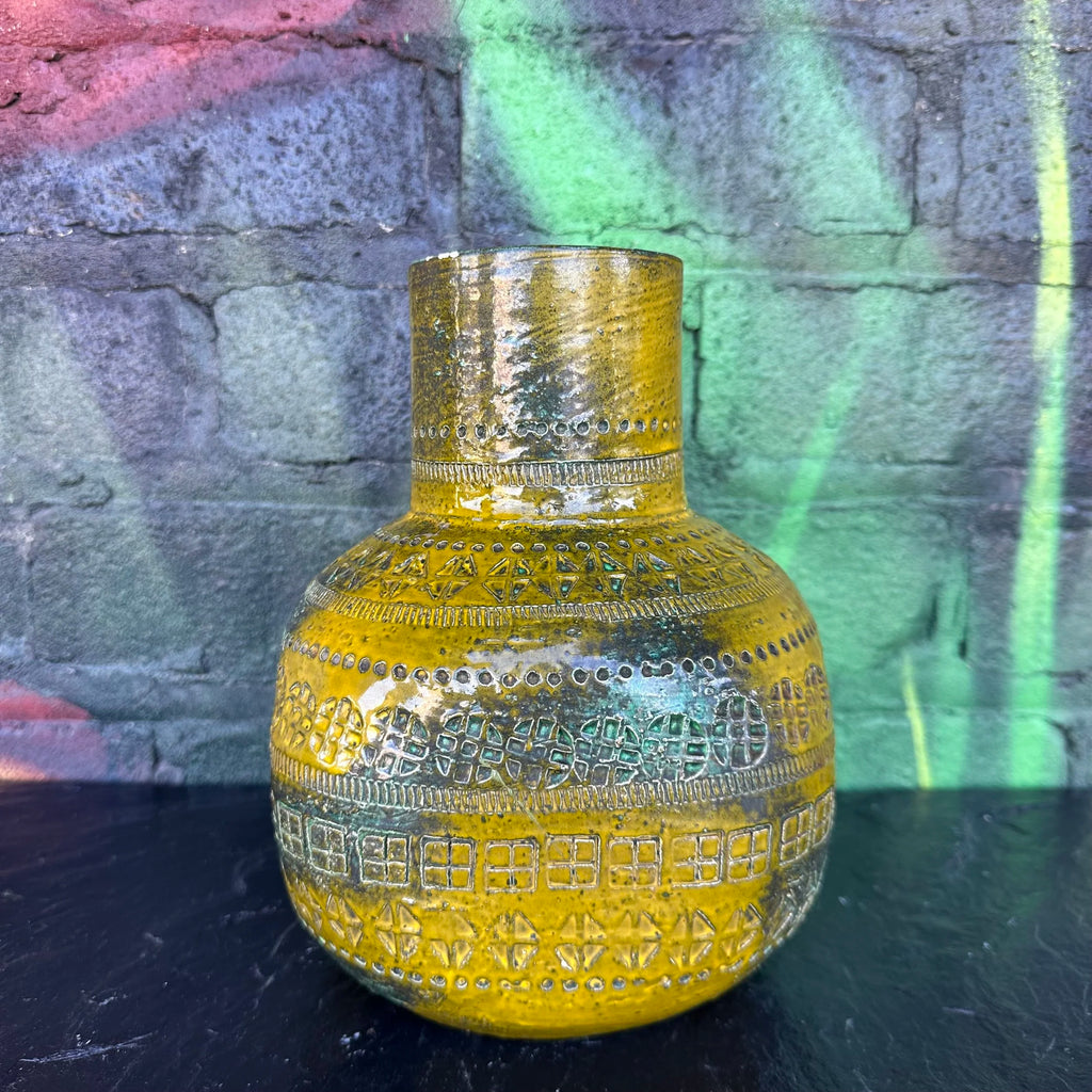 Mid 20th Century Raymor Bitossi Ceramic Midcentury Modern Vase