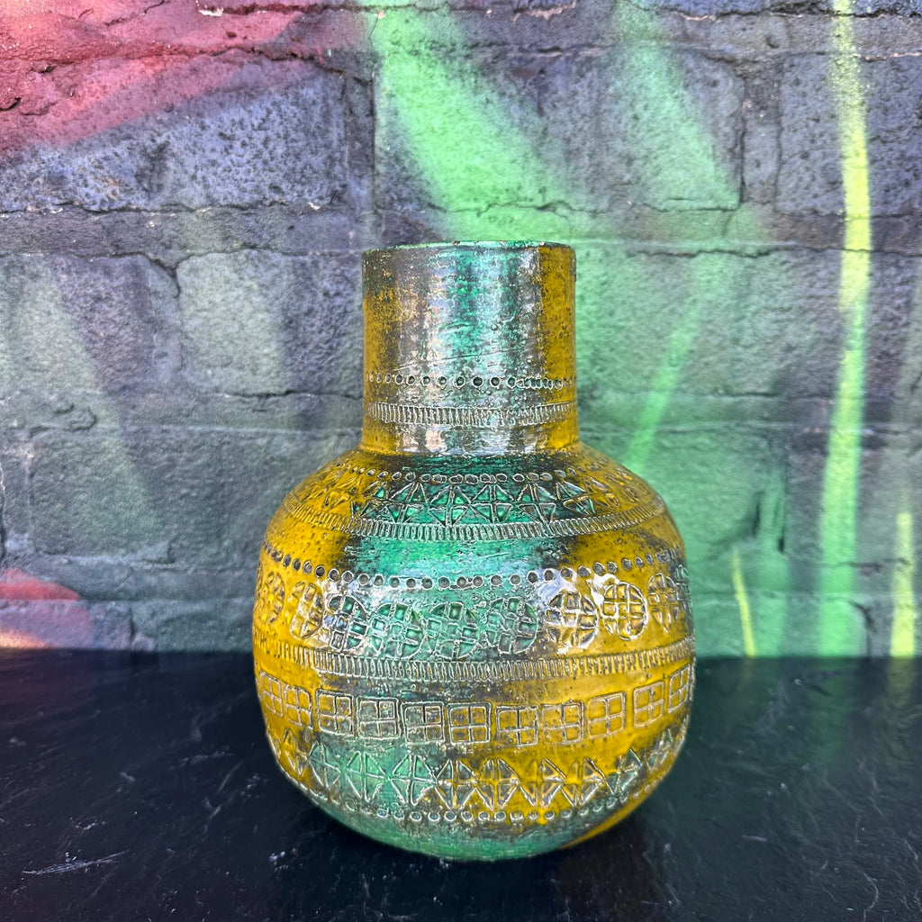 Mid 20th Century Raymor Bitossi Ceramic Midcentury Modern Vase