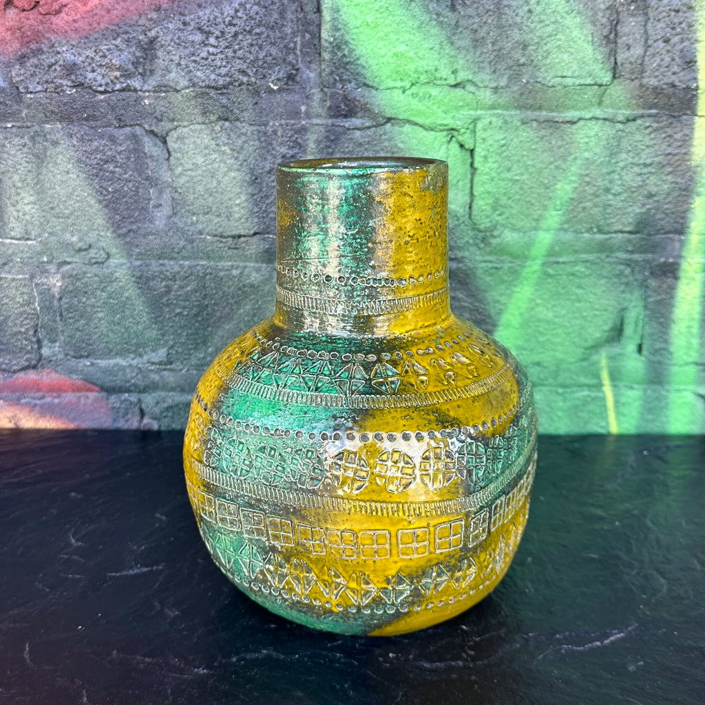 Mid 20th Century Raymor Bitossi Ceramic Midcentury Modern Vase