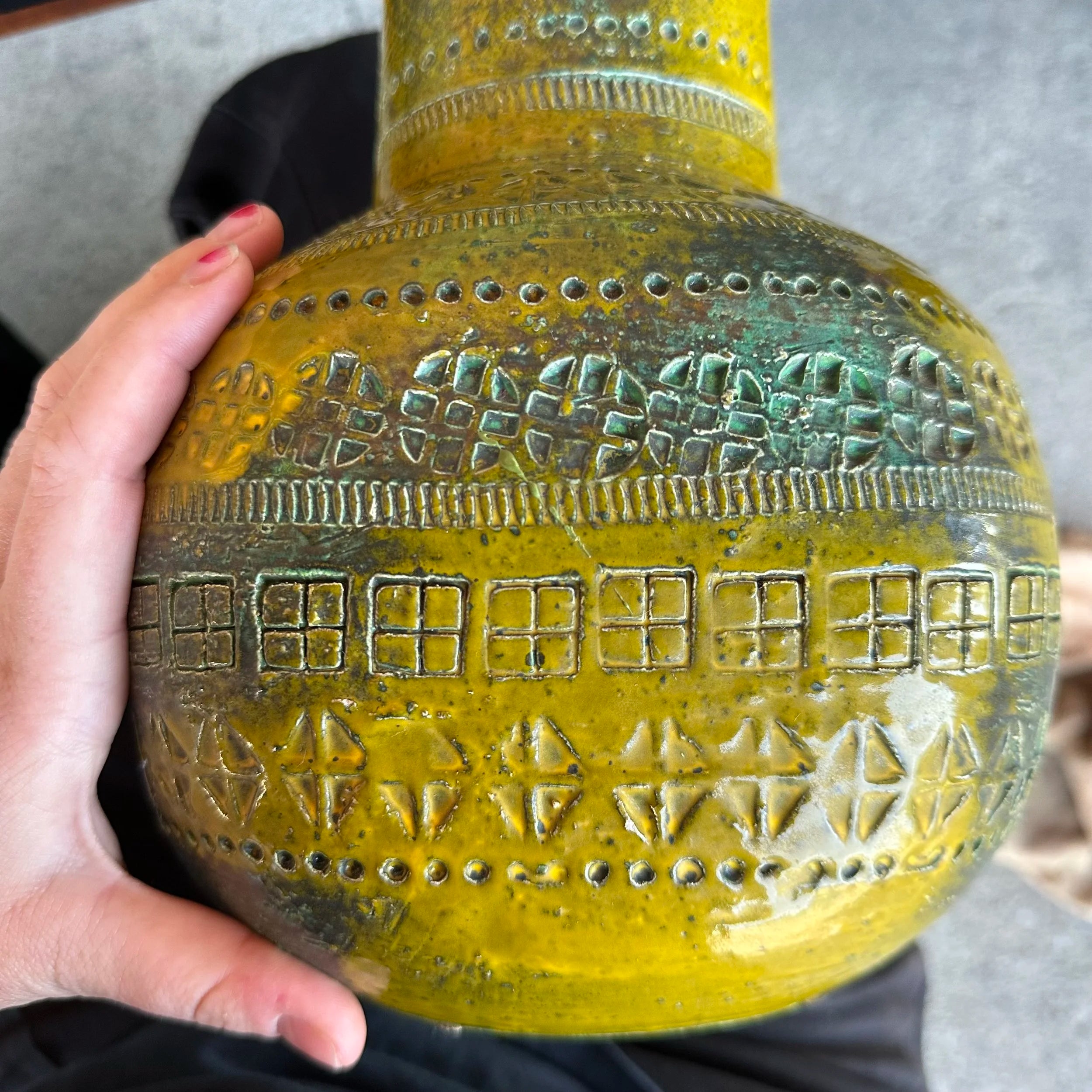 Mid 20th Century Raymor Bitossi Ceramic Midcentury Modern Vase