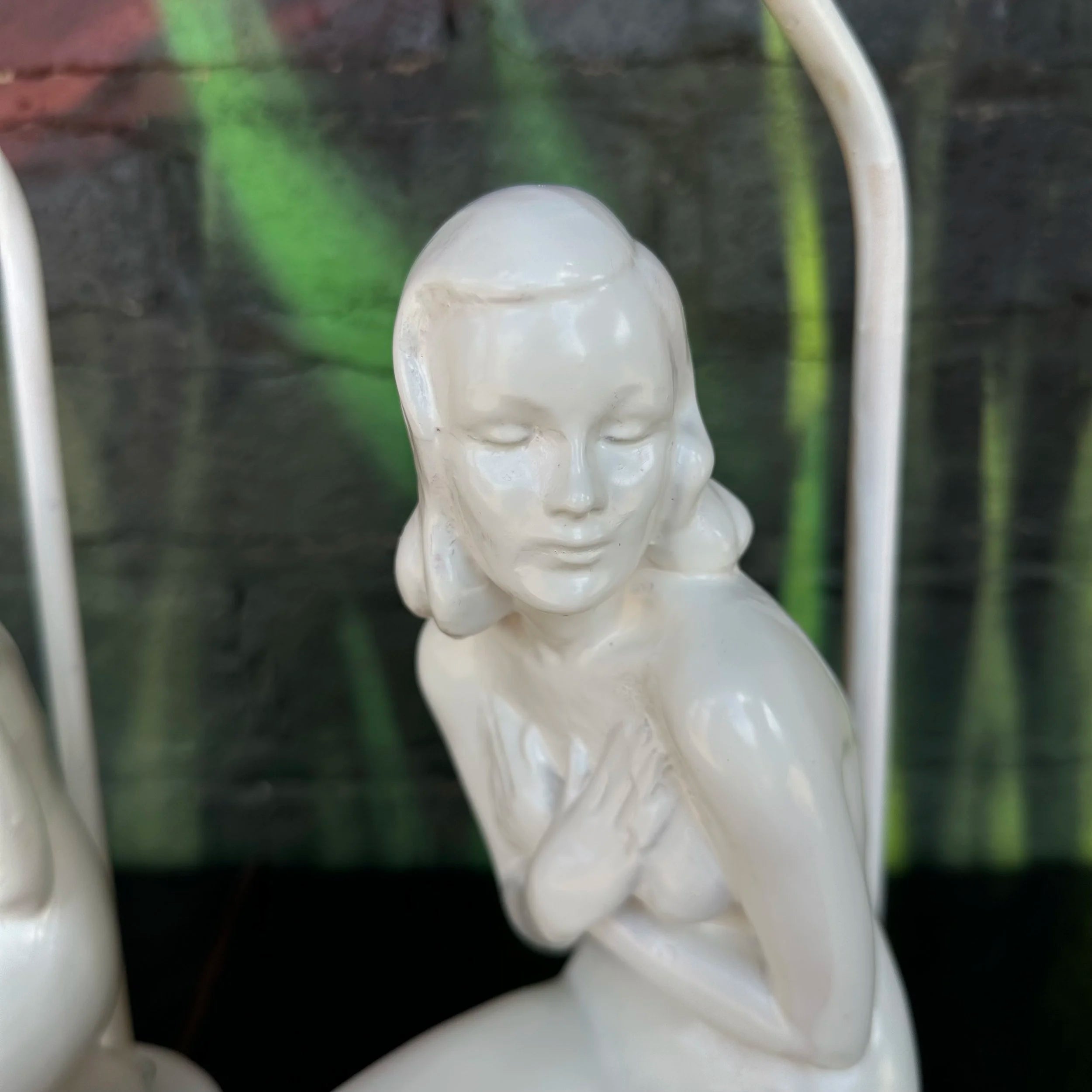 Pair of Art Deco Nude Table Lamps