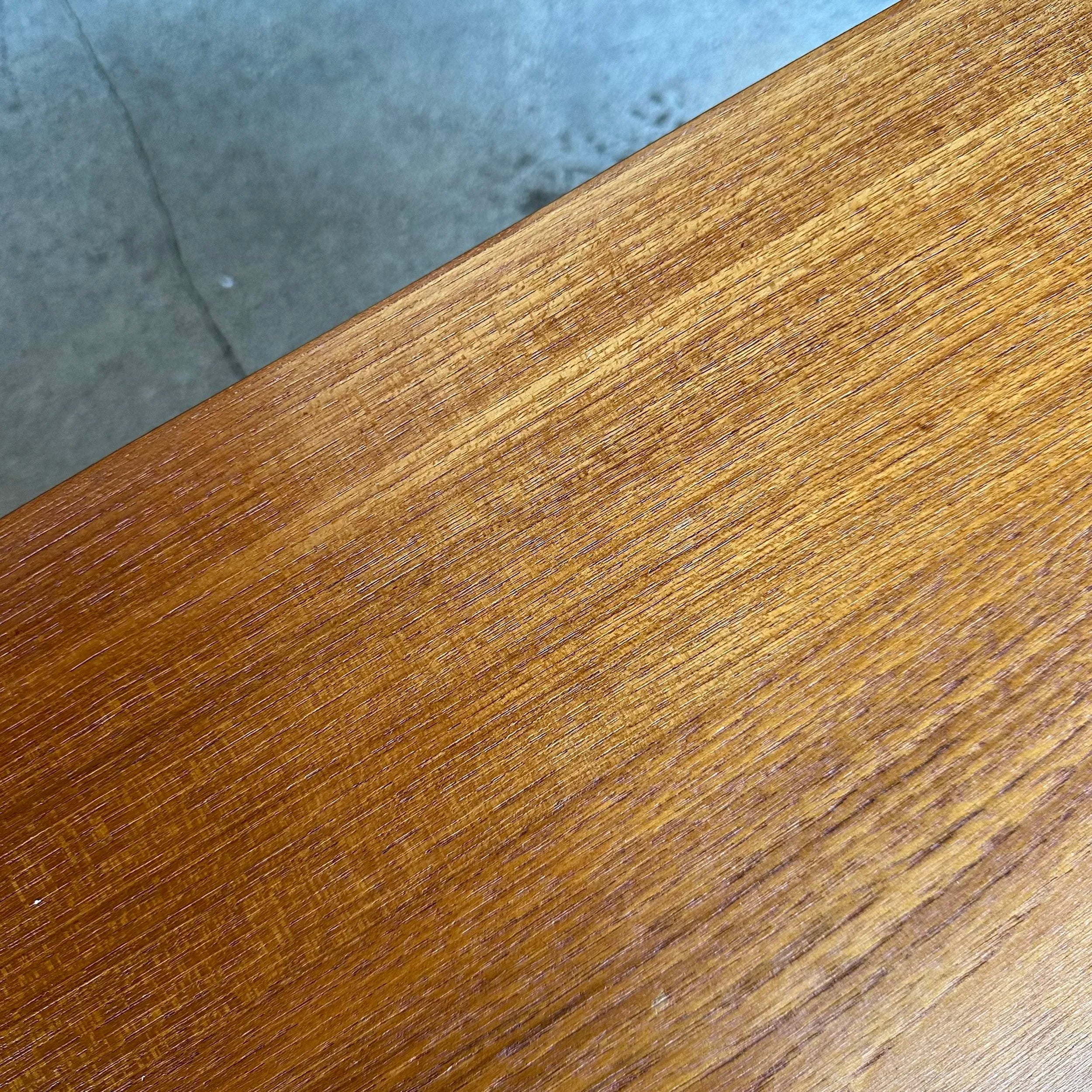 Mid Century Extra Long Teak Credenza