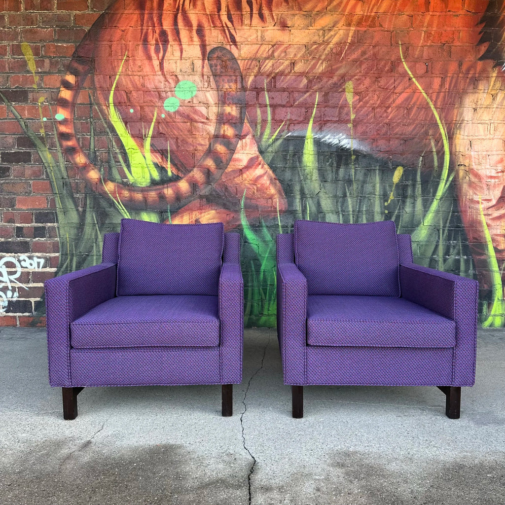 Pair of Edward Wormley for Dunbar Lounge Chairs