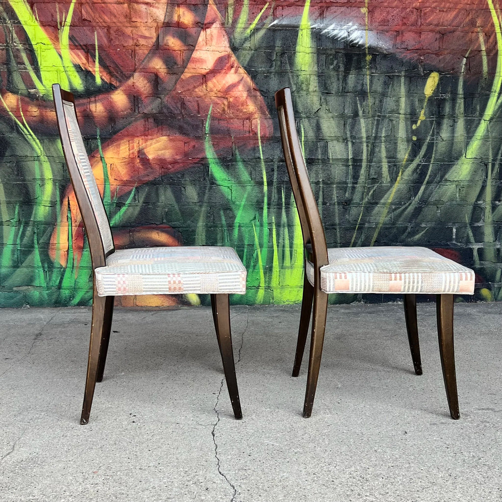 Set of 6 Harvey Probber Tall Back Dining Chairs