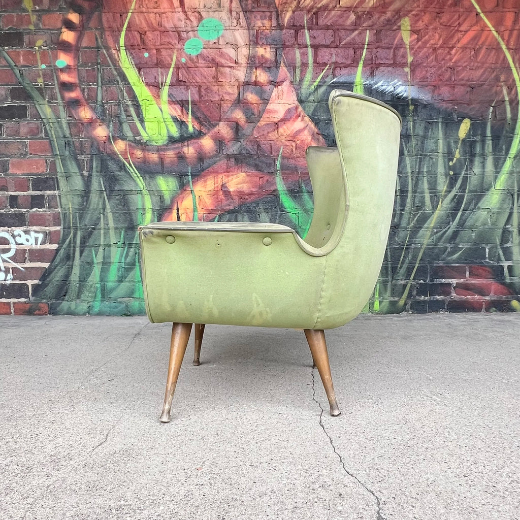 Karpen of California Wing Back Lounge Chair