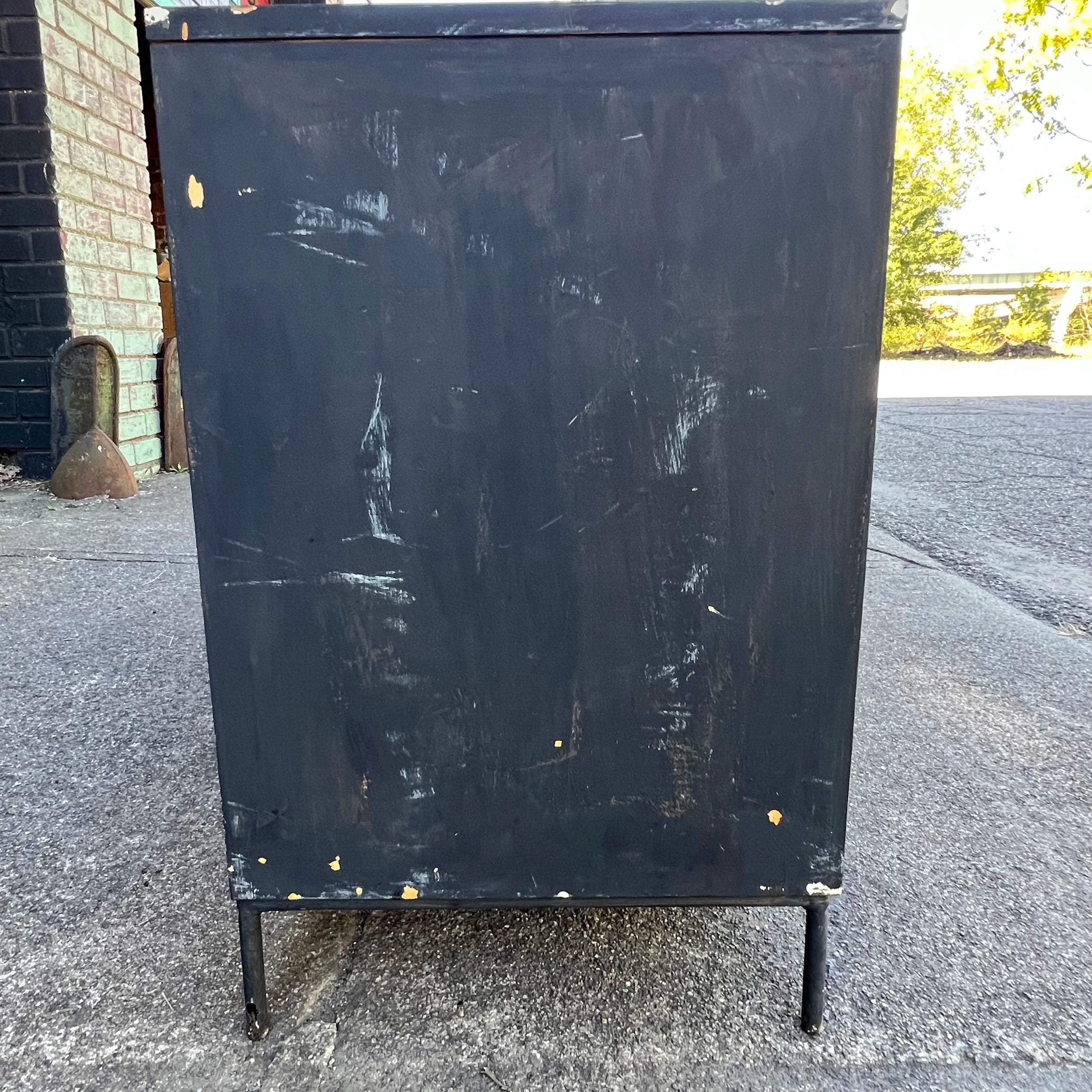 Paul McCobb for Planner Group Credenza With Iron Legs Winchendon Early Piece