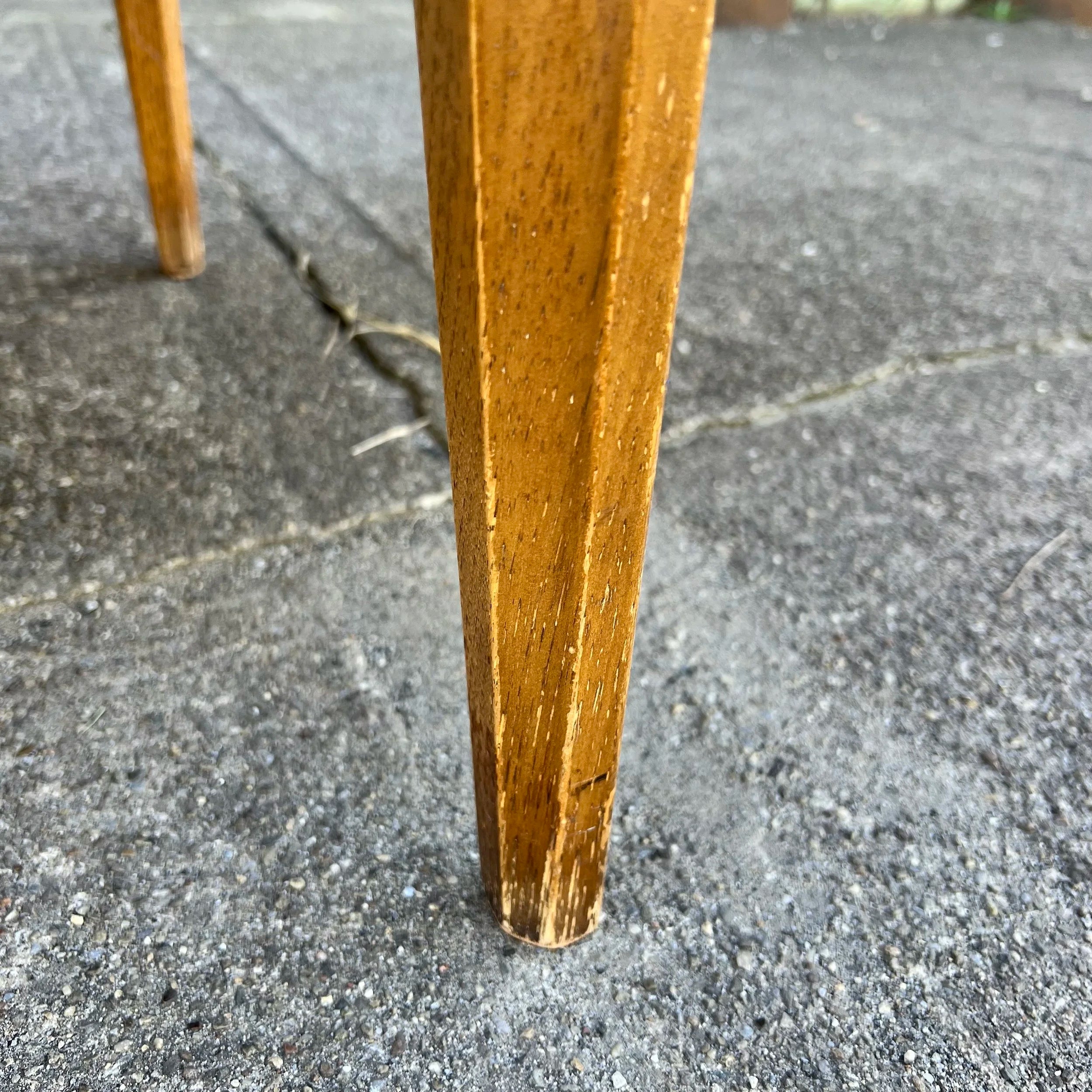 Mid Century Modern Walnut and Laminate Top Coffee Table