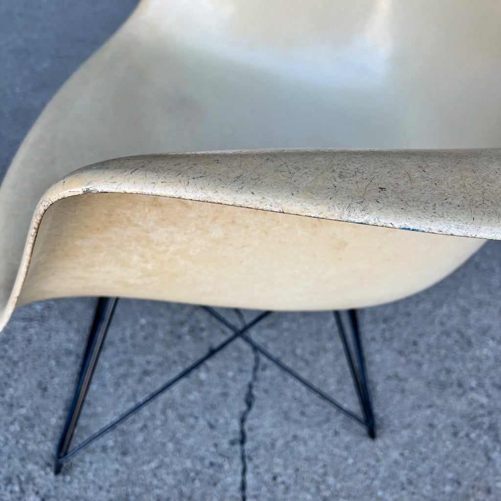 Eames Herman Miller Lar Fiberglass Armchair Midcentury Modern Cat Cradle