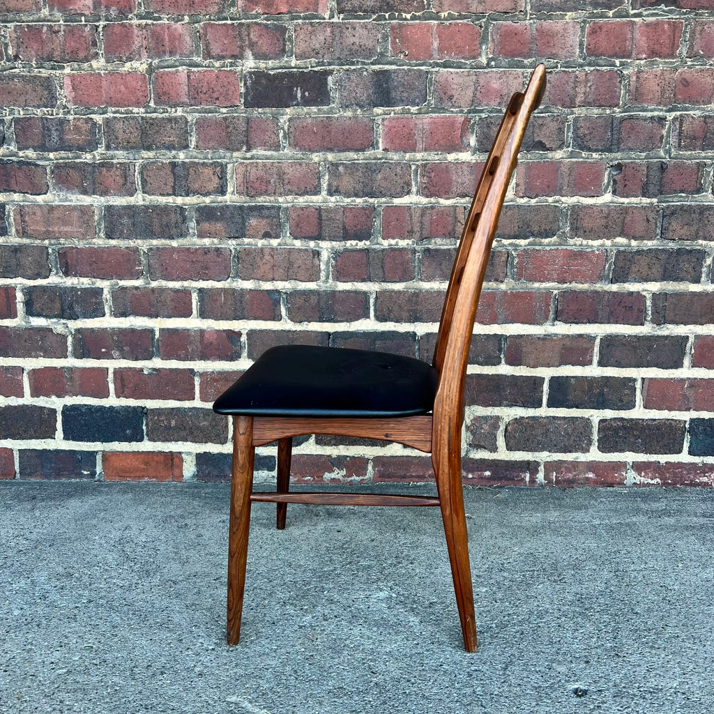 Niels Koefoed “Lis” Danish Rosewood Dining Chair