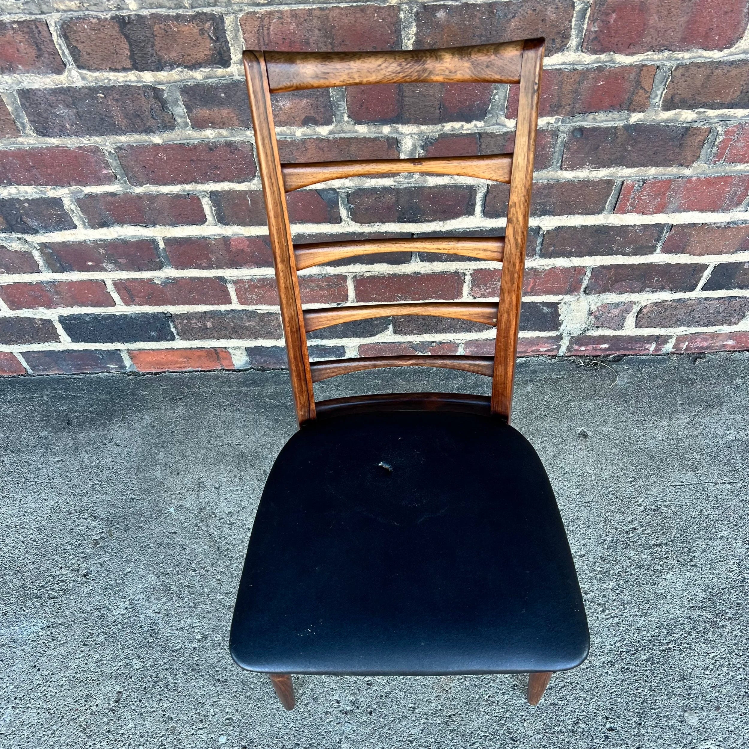Niels Koefoed “Lis” Danish Rosewood Dining Chair