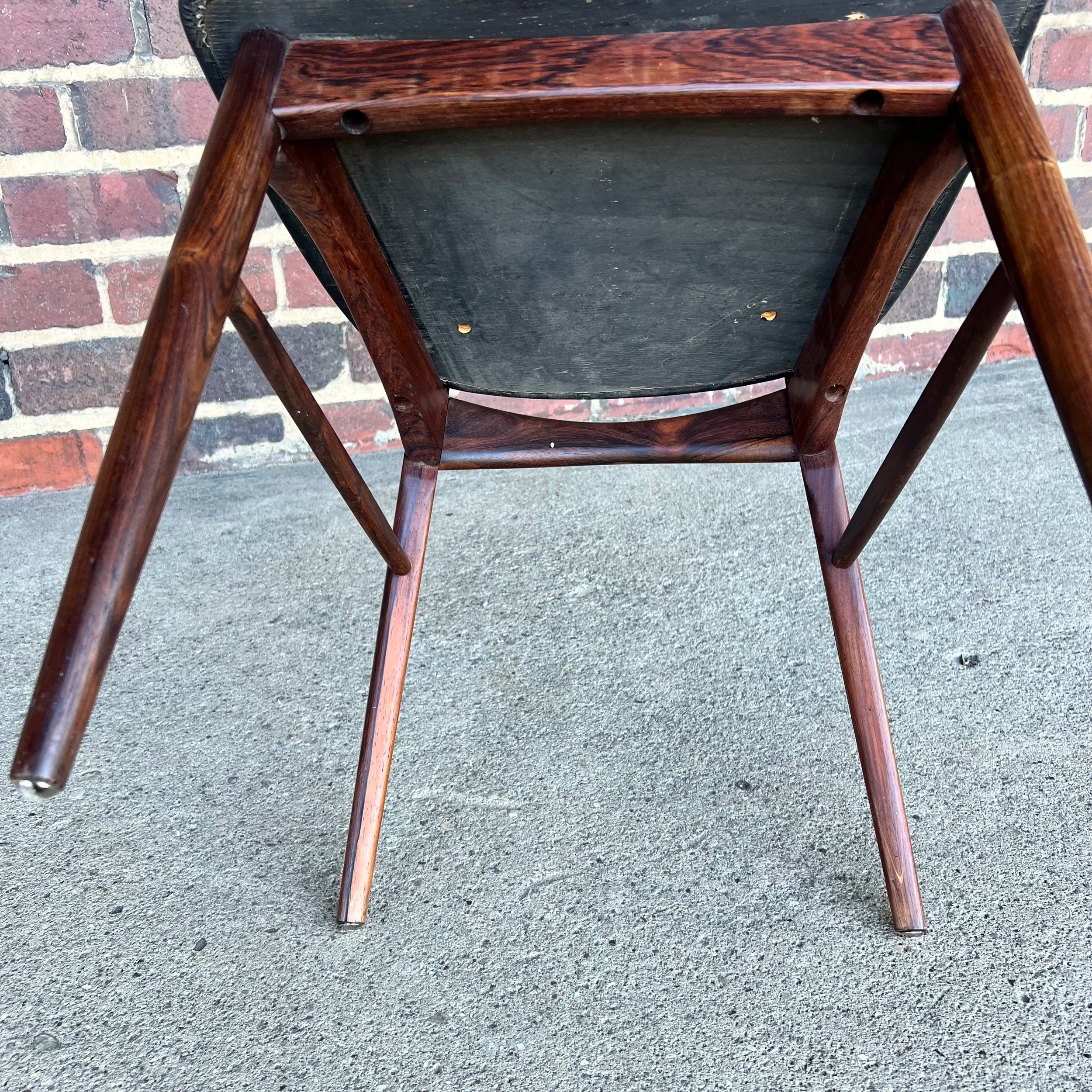Niels Koefoed “Lis” Danish Rosewood Dining Chair