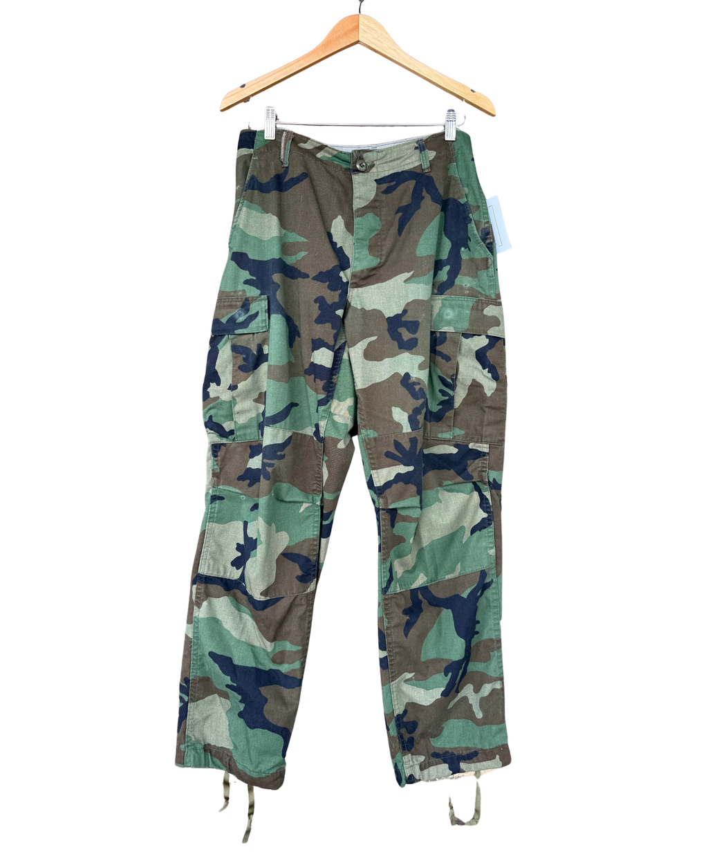 Vintage 90s Military Camo Cargo Pants