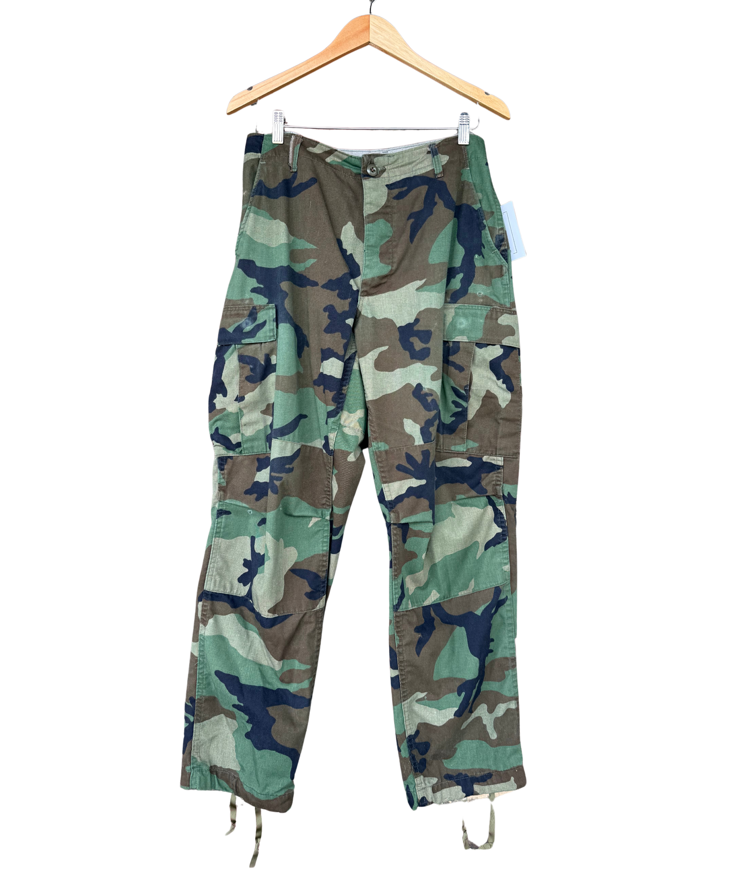 Vintage 90s Military Camo Cargo Pants