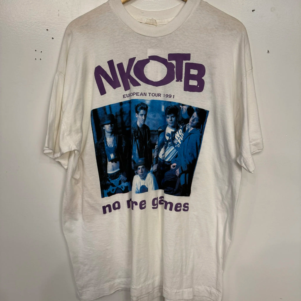 New Kids on the Block 1991 No More Games European Tour Size XXL