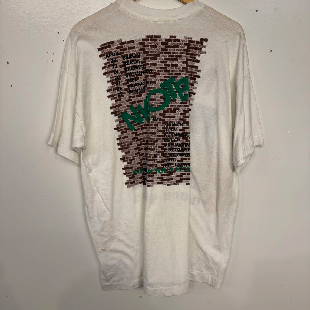 New Kids on the Block 1991 No More Games European Tour Size XXL