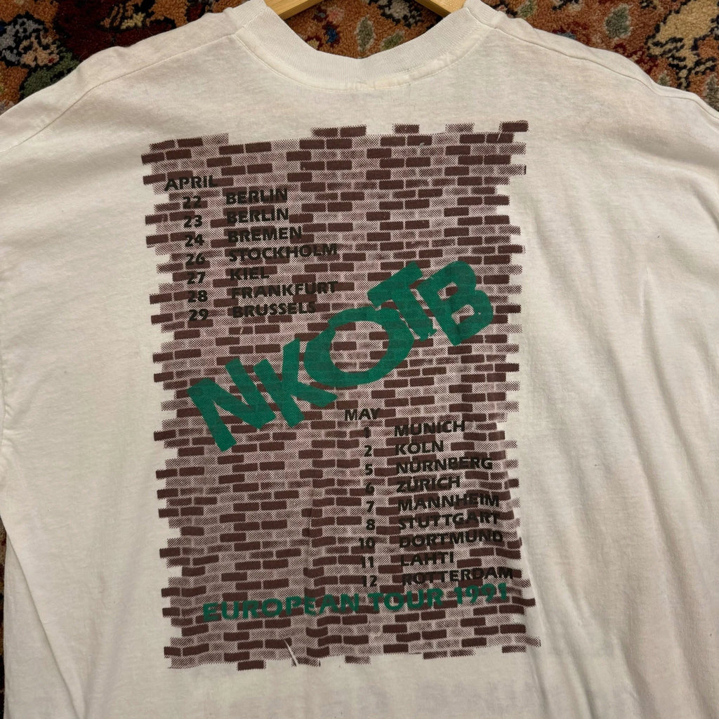 New Kids on the Block 1991 No More Games European Tour Size XXL