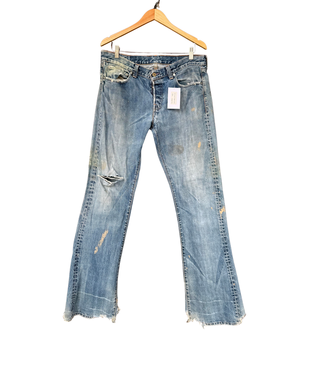 Levis Skinner Low Rise Boot Cut Jeans W36 L34