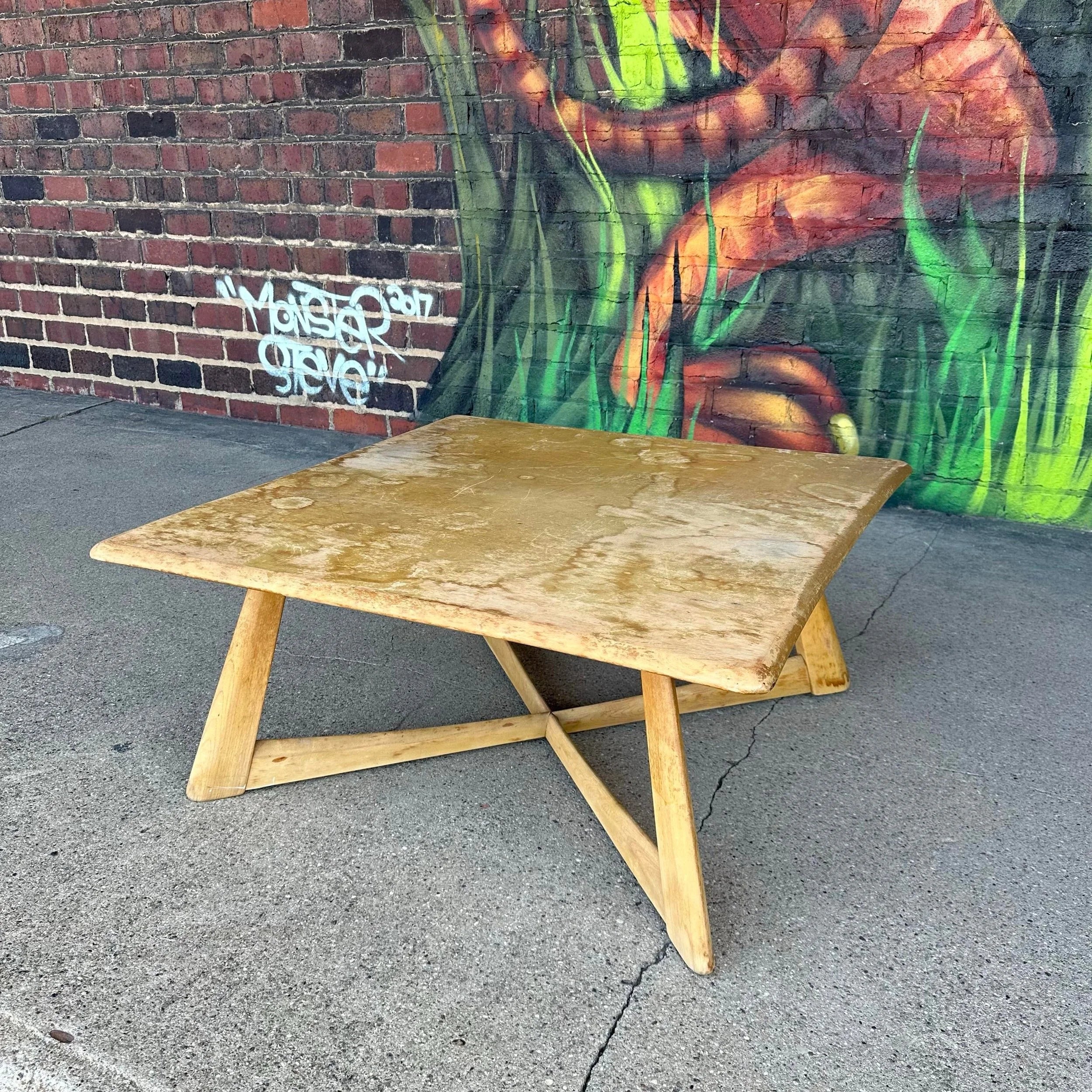 Heywood Wakefield X Base Coffee Table 392g