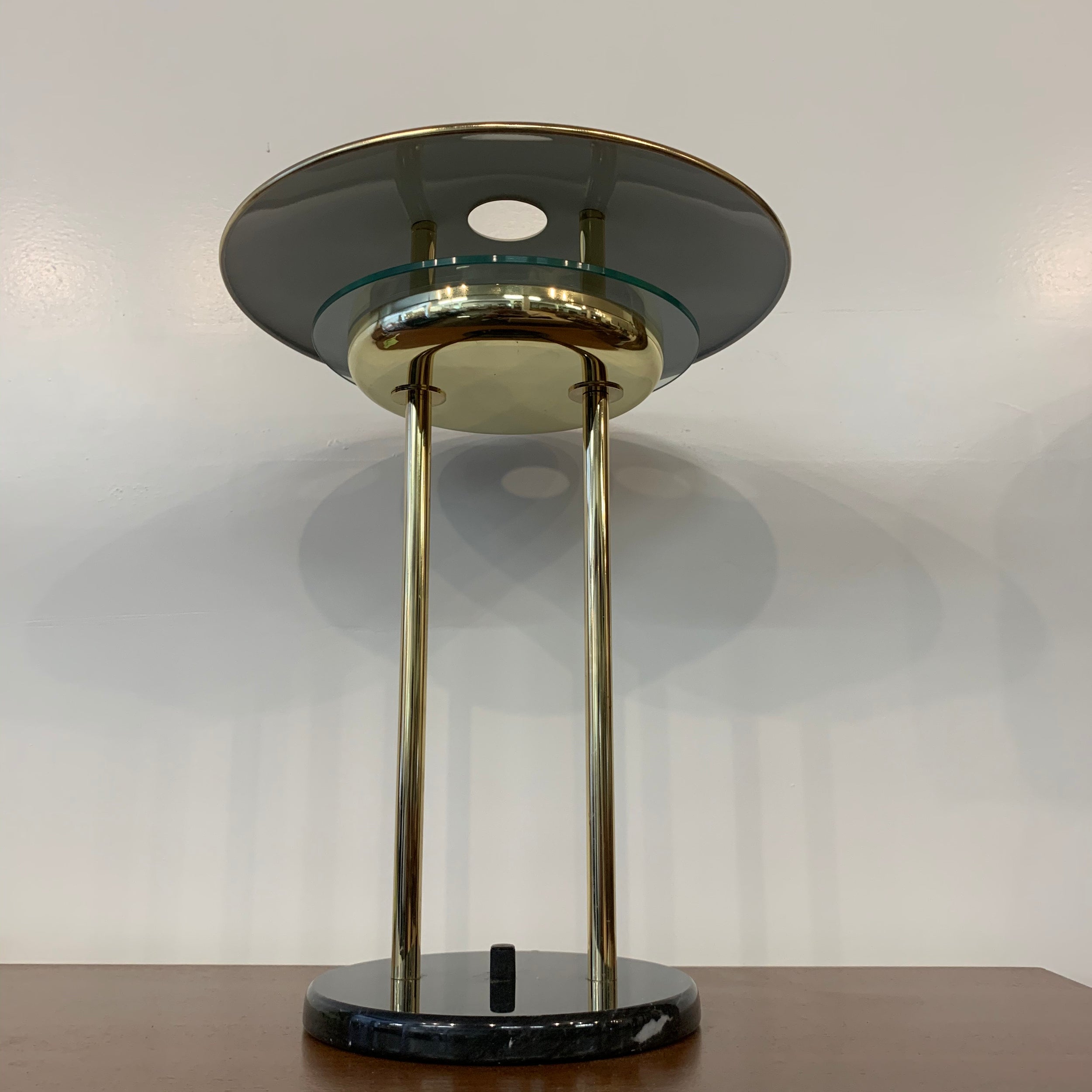 1980s Brass Table Lamp