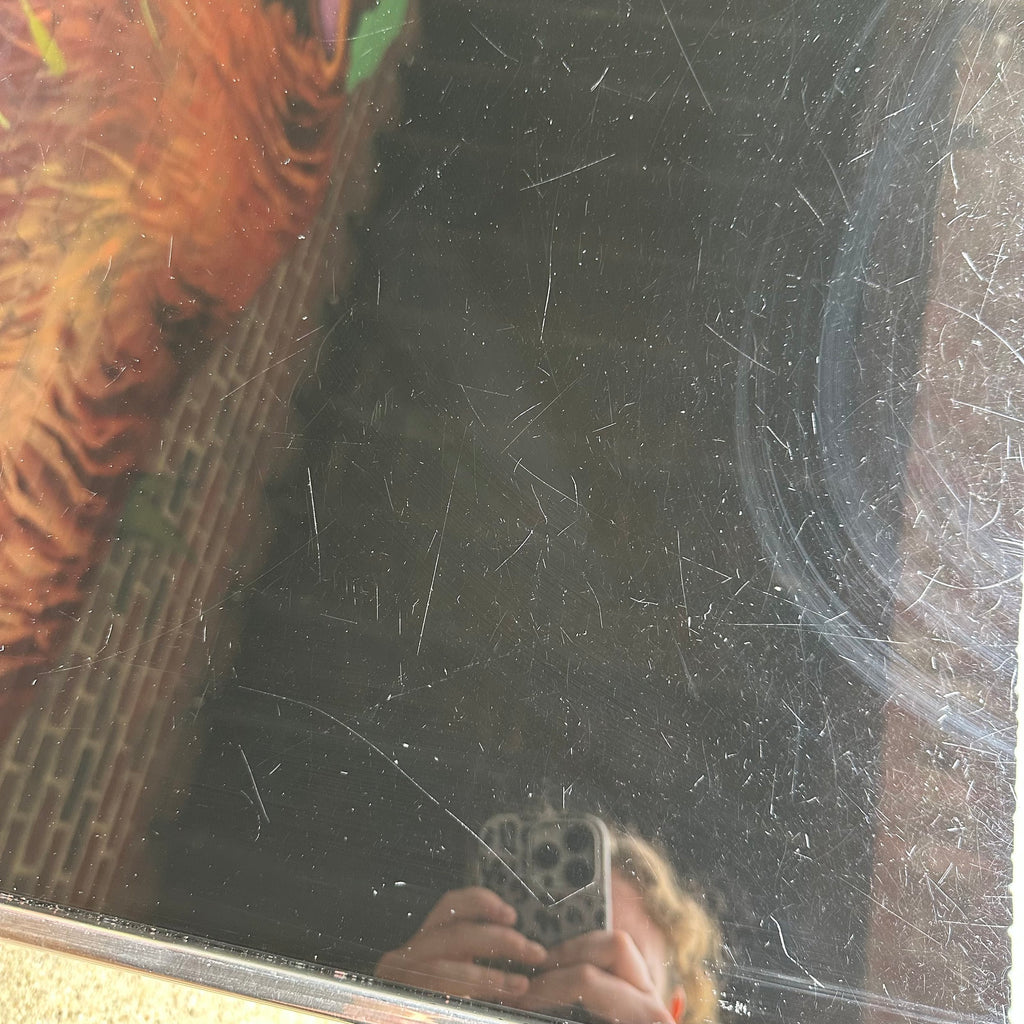 Italian Modernist Aluminum and Black Glass Coffee Table