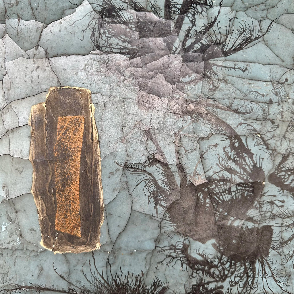 1956 Joseph (Jef) Banc Abstract Mixed Media Painting