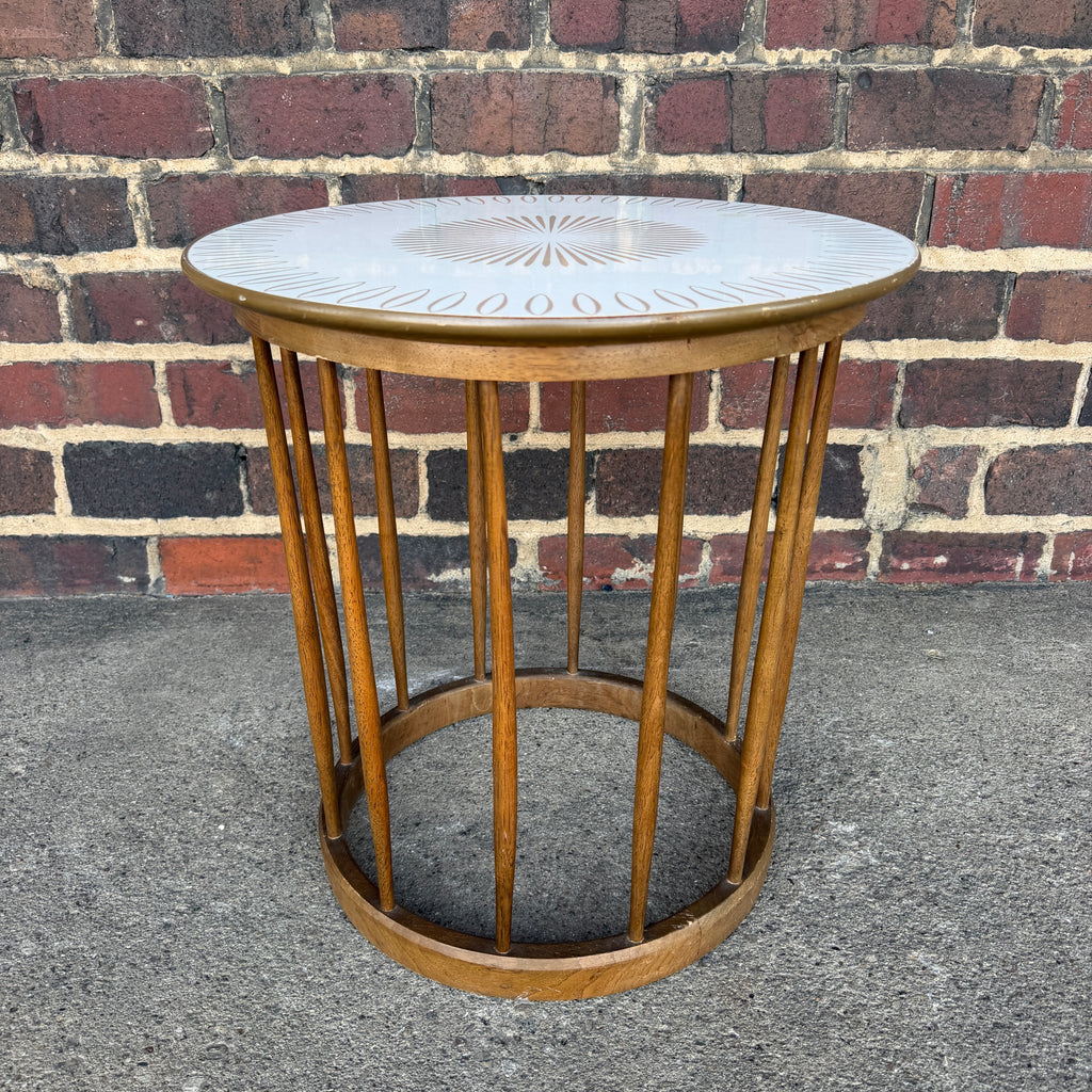 John Van Koert for Drexel Parkwood Laminate Side Table