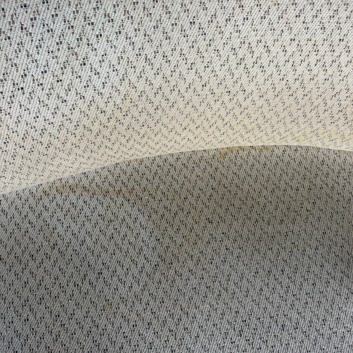 Custom Curved Mid Century Sofa