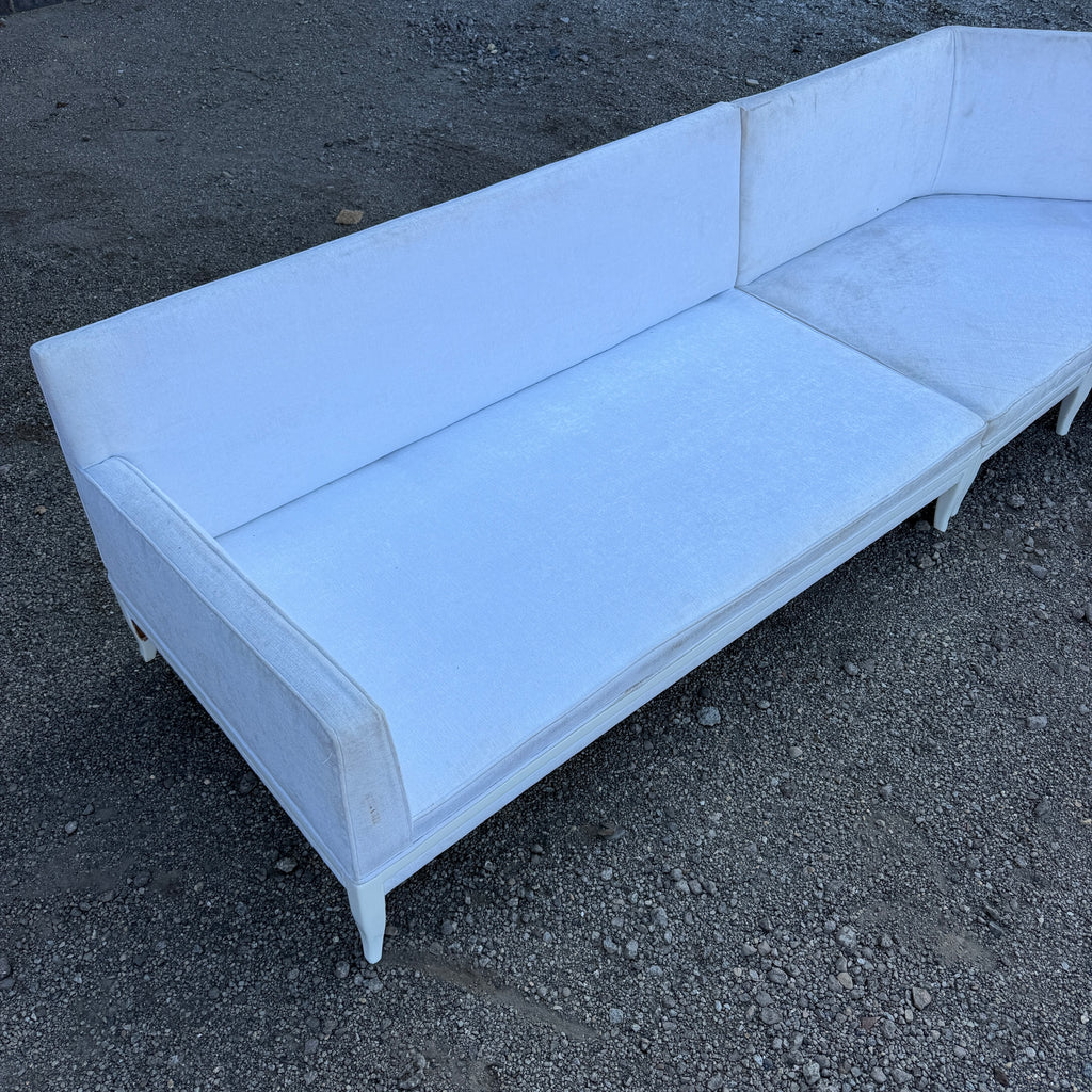 Tommi Parzinger Angled Sectional Sofa