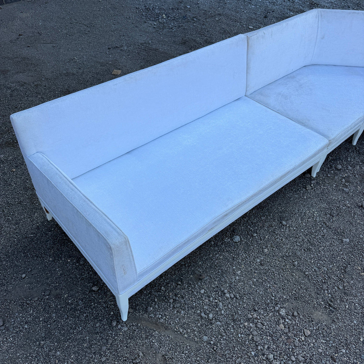 Tommi Parzinger Angled Sectional Sofa