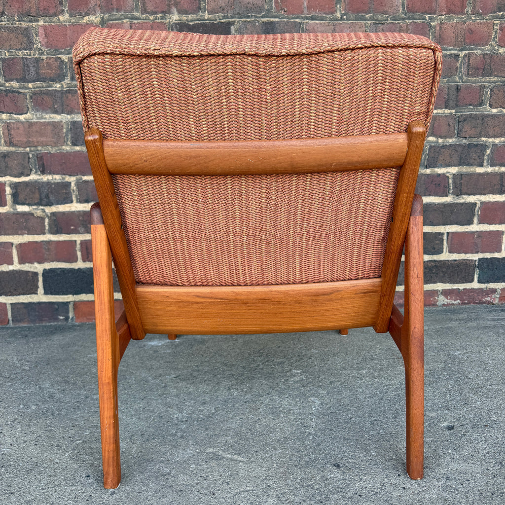 John Stuart for Ole Wanscher Danish Teak Lounge Chair