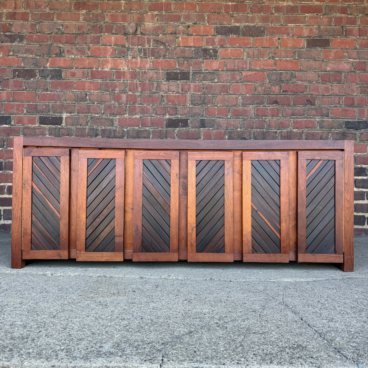 Jeffrey Greene Studio Made Mixed Wood Credenza