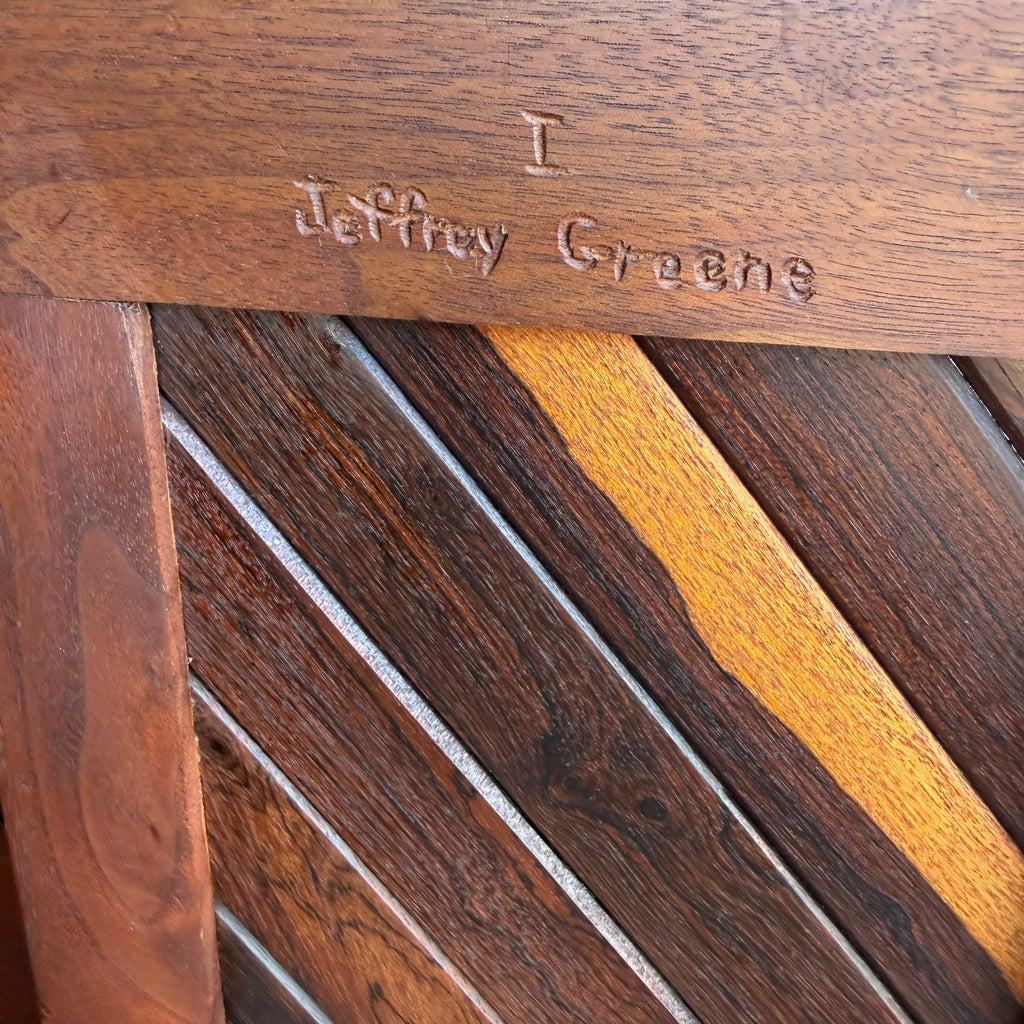 Jeffrey Greene Studio Made Mixed Wood Credenza