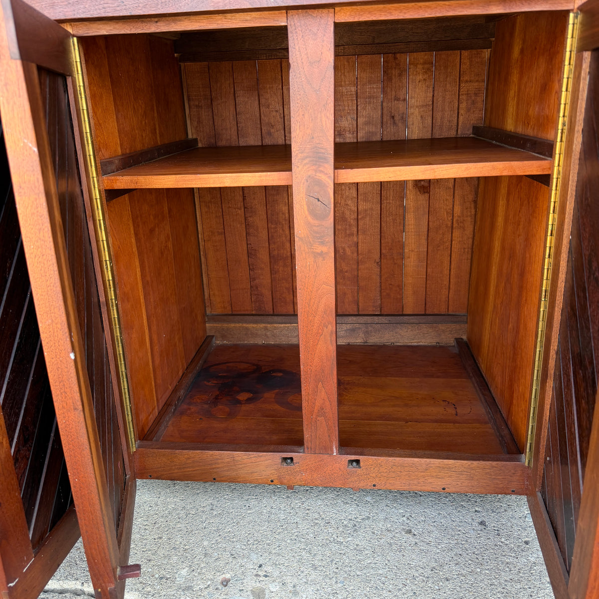 Jeffrey Greene Studio Made Mixed Wood Credenza