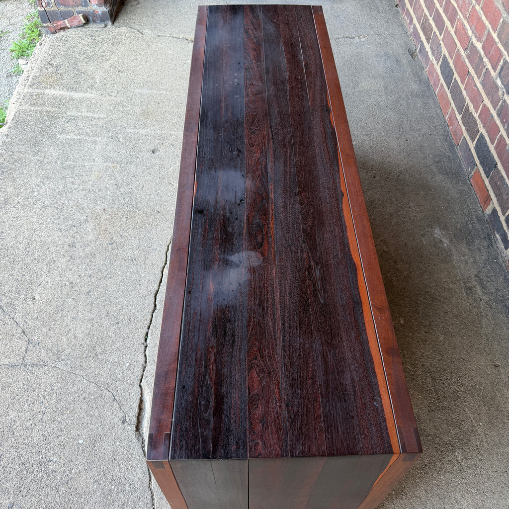 Jeffrey Greene Studio Made Mixed Wood Credenza