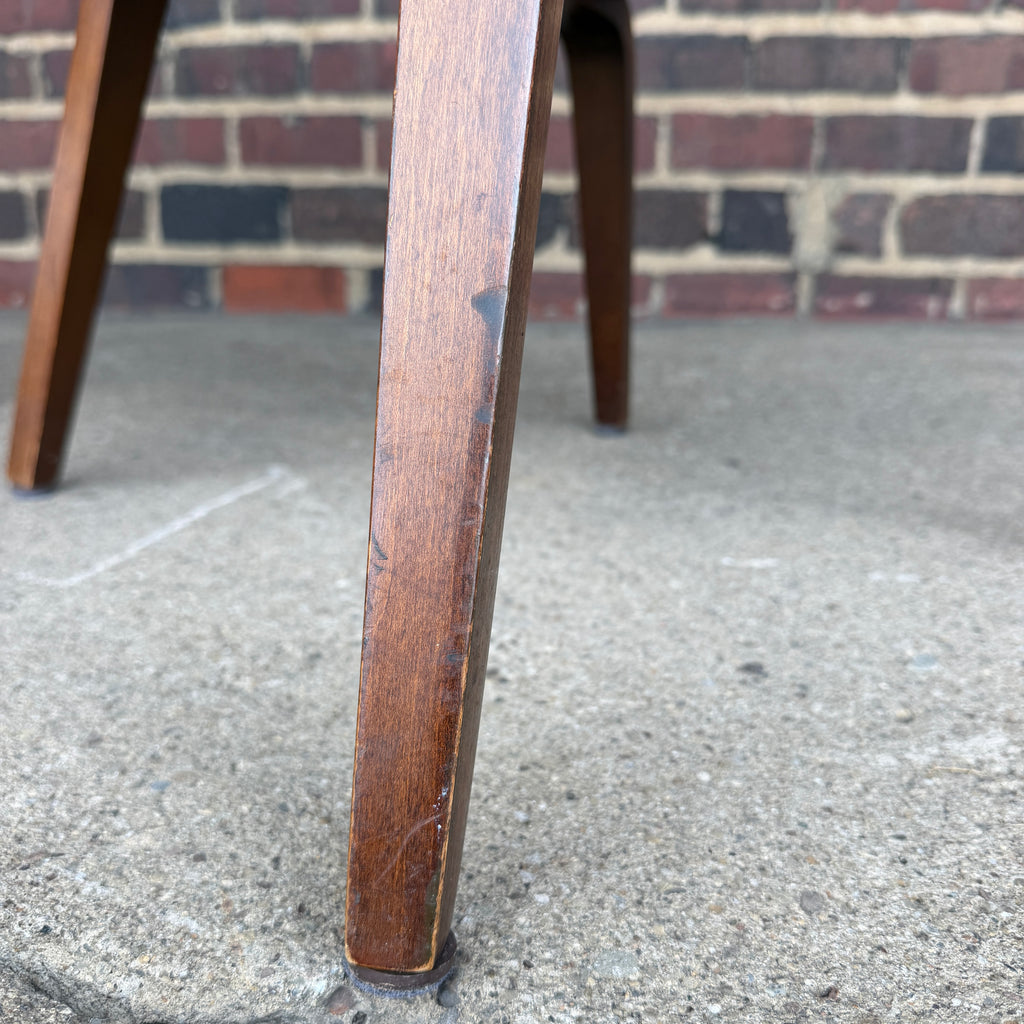 Pair of Eero Saarinen for Knoll Executive Armchairs With Walnut Legs
