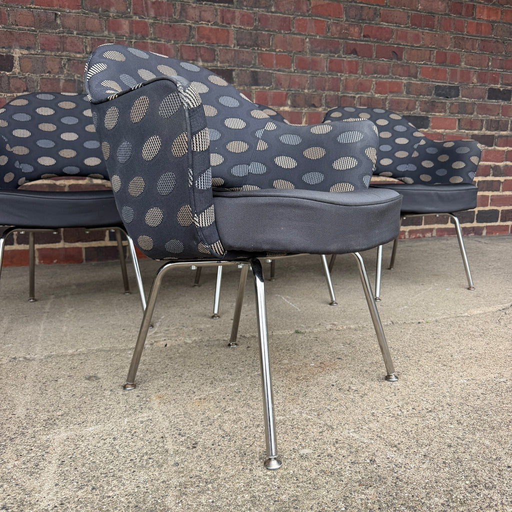 Set of 6 Eero Saarinen for Knoll Executive Arm Chairs