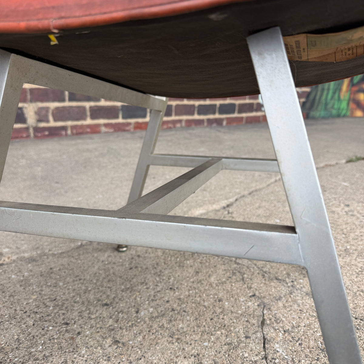 Widdicomb Mueller Aluminum and Wood Side Chair