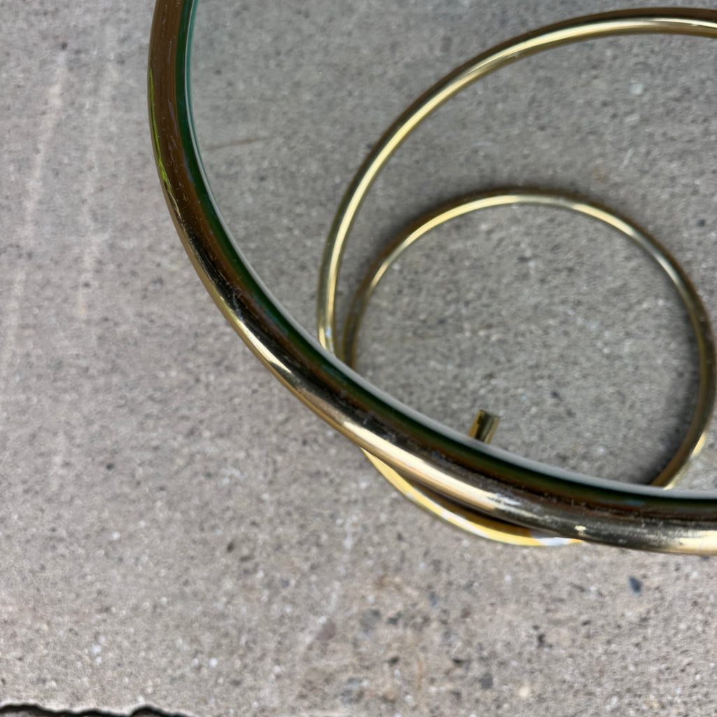 Pair of Leon Rosen for Pace Collection Corkscrew Side Tables