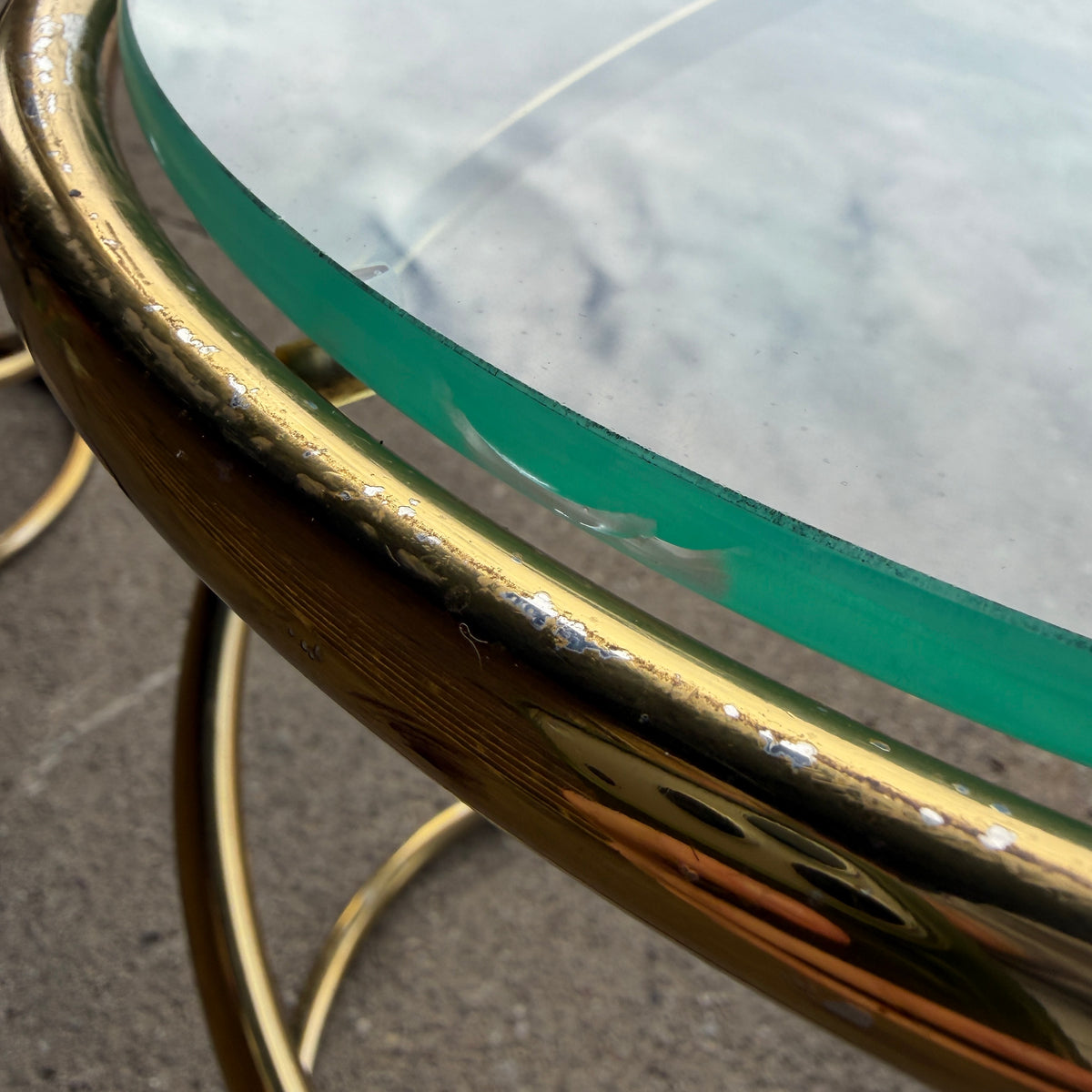 Pair of Leon Rosen for Pace Collection Corkscrew Side Tables